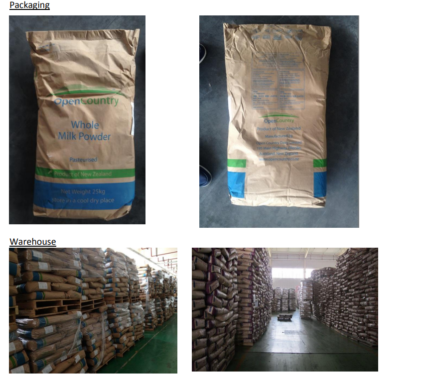 Full Cream Milk, Whole Milk Powder, Instant Full Cream Milk Powder, Skimmed Milk Powder in 25kg Bags